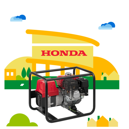 Generatordealerillustratie.